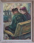 Load image into Gallery viewer, Vintage Original Mid Century Oil Painting from Sweden
