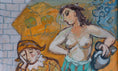 Load image into Gallery viewer, Mid Century Vintage Original Painting By G Karlmark Sweden
