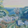 Load image into Gallery viewer, Vintage Art Original Coastal Oil Painting from Sweden
