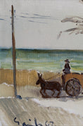 Load image into Gallery viewer, Vintage Art Room Original Oil Painting from Sweden by T Gavik
