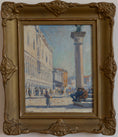 Load image into Gallery viewer, Vintage Art Three Original Cityscape Oil Paintings
