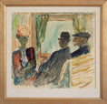 Load image into Gallery viewer, Mid Century Vintage Original Painting By G Karlmark Sweden
