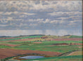 Load image into Gallery viewer, Vintage Art Room Original Landscape Oil Painting from Sweden
