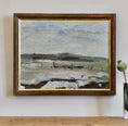 Load image into Gallery viewer, Vintage Original Mid Century Coastal Oil Painting from Sweden
