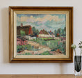 Load image into Gallery viewer, Mid Century Original Landscape Oil Painting By K Ohlsson Sweden
