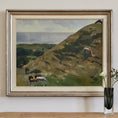 Load image into Gallery viewer, Vintage Art Room Original Coastal Oil Painting from Sweden
