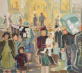 Load image into Gallery viewer, Vintage Art Room Mid Century Original Oil Painting from Sweden
