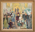 Load image into Gallery viewer, Vintage Art Room Mid Century Original Oil Painting from Sweden
