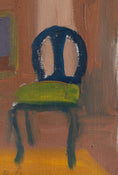 Load image into Gallery viewer, Original Vintage Mid Century Interior Oil Painting from Sweden
