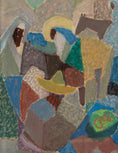 Load image into Gallery viewer, Mid Century Vintage Art Room Original Painting from Sweden
