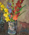 Load image into Gallery viewer, Vintage Art Original Still Life Oil Painting from Sweden
