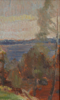 Load image into Gallery viewer, Mid Century Affordable Vintage Art Original Coastal Oil Painting
