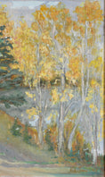Load image into Gallery viewer, Colorful Swedish Vintage Original Landscape Oil Painting

