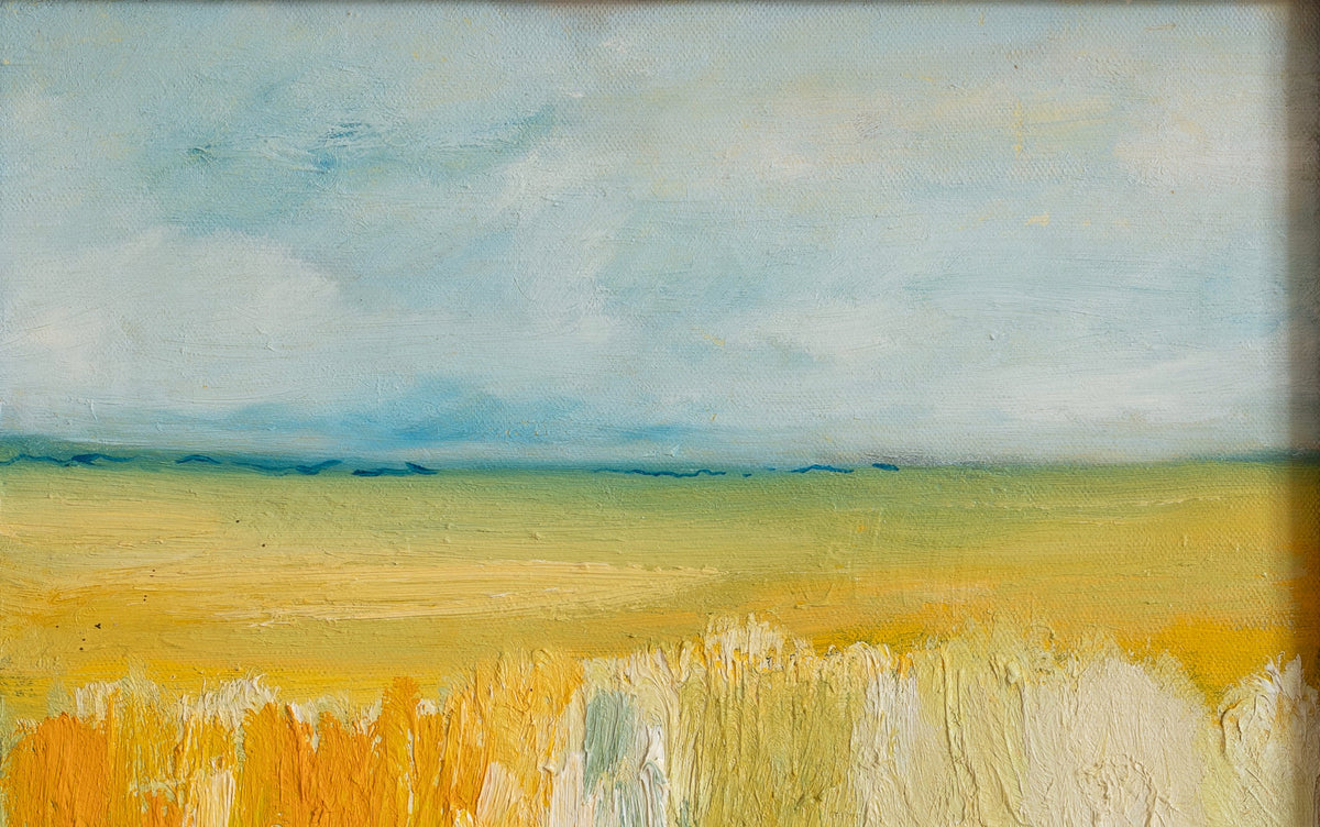 Vintage Art Room Original Mid Century Landscape From Sweden