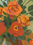 Load image into Gallery viewer, Mid Century Vintage Floral Oil Painting from Sweden
