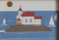 Load image into Gallery viewer, Vintage Art Room Original Set of Four Coastal and Countryside Scenes
