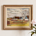Load image into Gallery viewer, Affordable Vintage Art Original Oil Painting from Sweden
