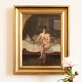 Load image into Gallery viewer, Vintage Figurative Original Oil Painting from Sweden
