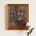 Load image into Gallery viewer, Vintage Art Room Original Oil Painting from Sweden
