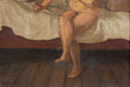 Load image into Gallery viewer, Vintage Figurative Original Oil Painting from Sweden
