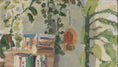 Load image into Gallery viewer, Vintage Art Mid Century Interior Scene From Sweden
