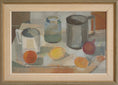 Load image into Gallery viewer, Vintage Mid Century Still Life Oil Painting From Sweden
