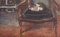 Load image into Gallery viewer, Vintage Art Room Original Oil Painting from Sweden
