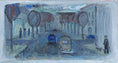 Load image into Gallery viewer, Mid Century Vintage Original Streetscape from Sweden
