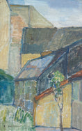 Load image into Gallery viewer, Vintage Original Mid Century Cityscape from Sweden
