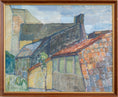 Load image into Gallery viewer, Vintage Original Mid Century Cityscape from Sweden
