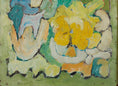 Load image into Gallery viewer, Vintage Abstract Floral Painting from Sweden
