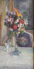 Load image into Gallery viewer, Vintage Art Room Original Artist Oil Painting from Sweden
