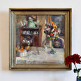 Load image into Gallery viewer, Vintage Art Room Original Artist Oil Painting from Sweden
