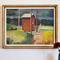Load image into Gallery viewer, Vintage Original Landscape Oil Painting From Sweden 1935
