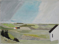 Load image into Gallery viewer, Mid Century Original Farmhouse Oil Painting from Sweden
