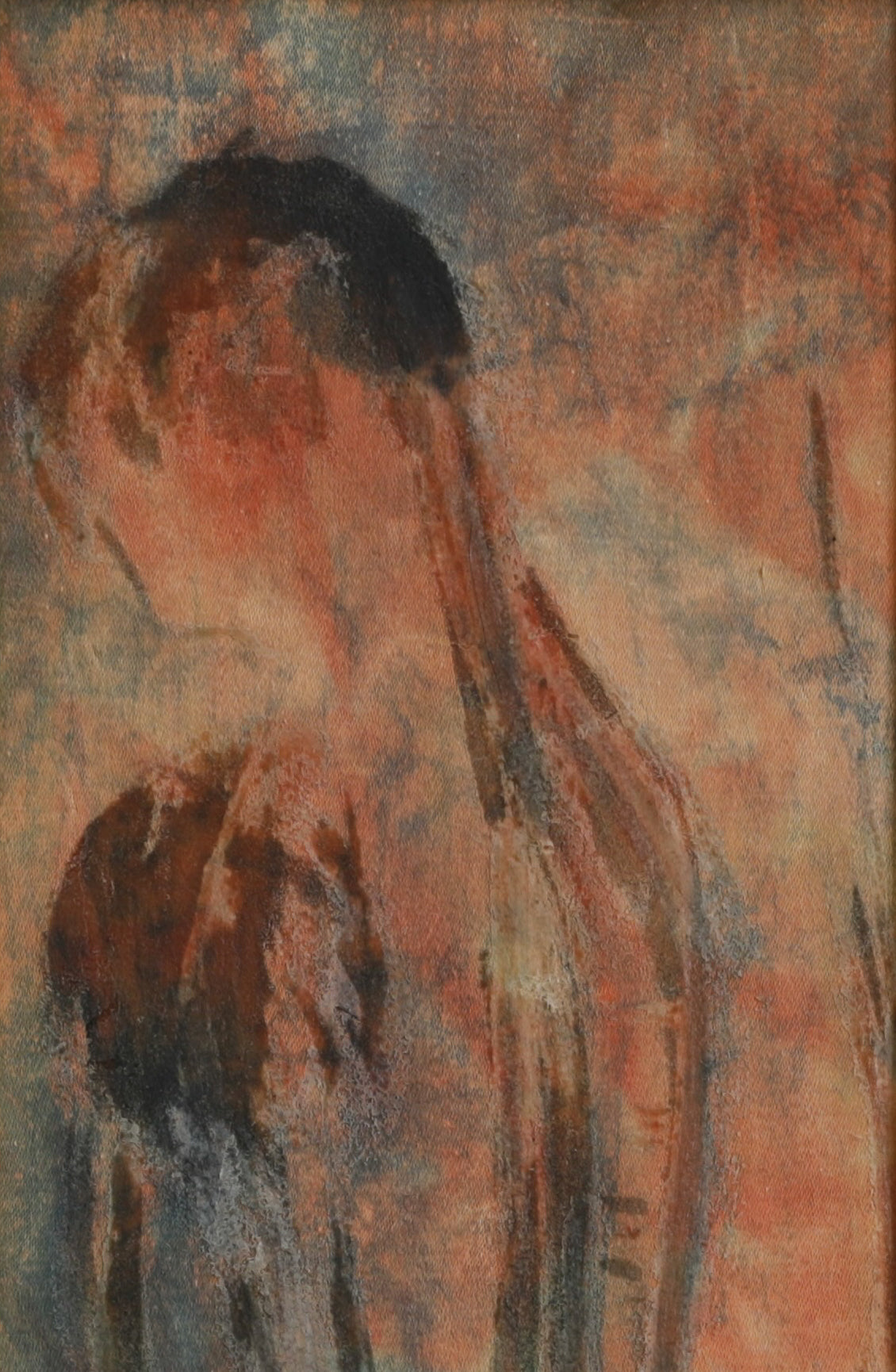 Vintage Art Original Figurative Painting from Sweden
