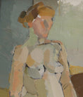 Load image into Gallery viewer, Vintage Original Figurative Oil Painting from Sweden
