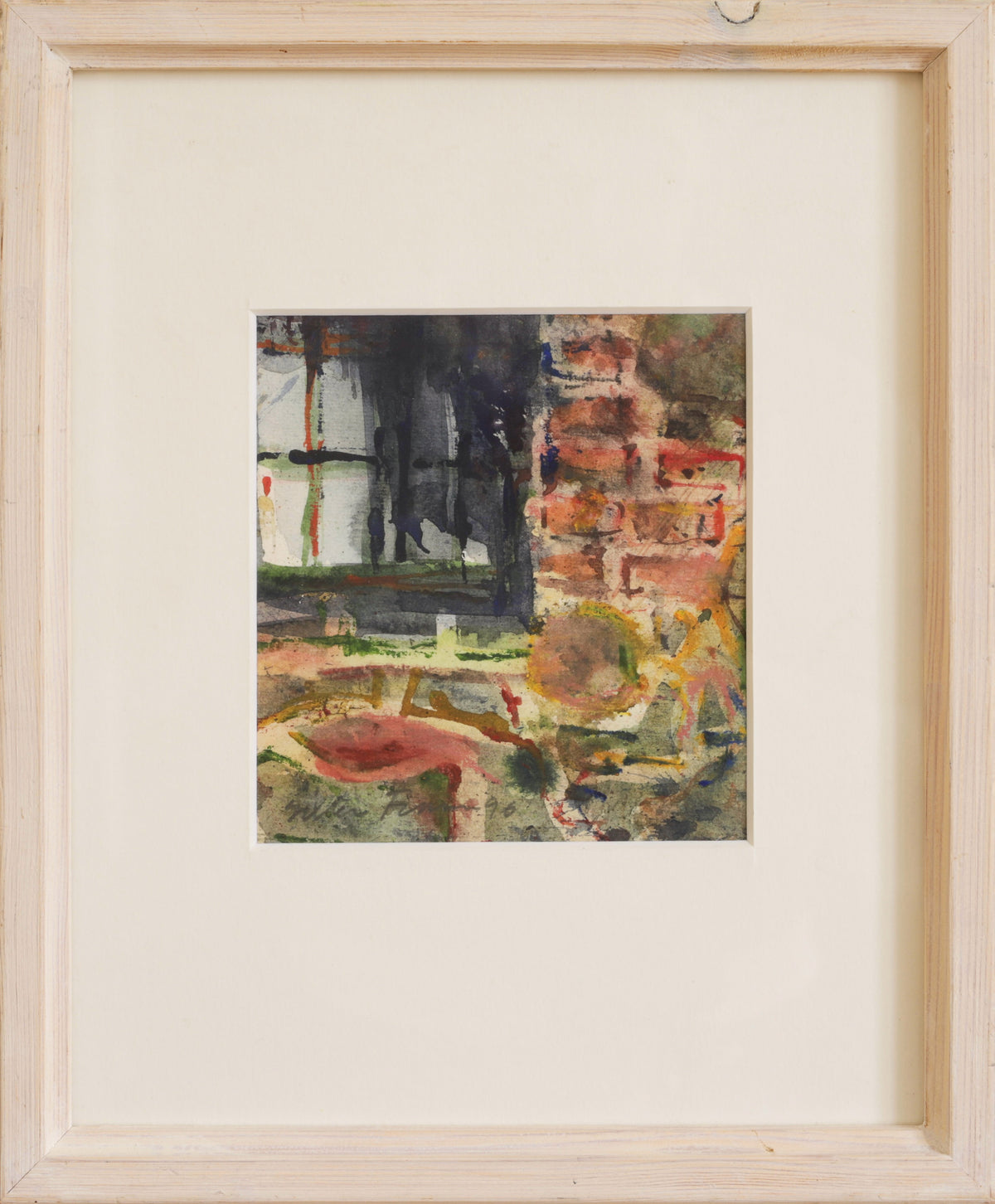 Vintage Original Painting from Sweden
