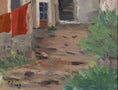 Load image into Gallery viewer, Vintage Art Original Charming Cityscape Oil Painting from Sweden

