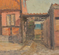 Load image into Gallery viewer, Original Charming Vintage Art Farmhouse Oil Painting Sweden
