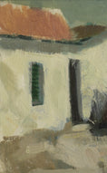 Load image into Gallery viewer, Original Landscape Oil Painting Vintage Mid Century Sweden
