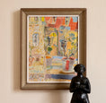 Load image into Gallery viewer, Vintage Mid Century Original Interior Oil Painting from Sweden 1959
