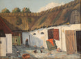 Load image into Gallery viewer, Vintage Original Farmhouse Oil Painting with Chickens From Sweden

