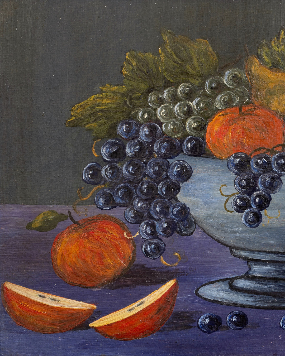 Vintage Original Still Life Oil Painting from Sweden