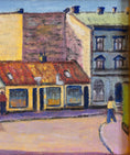 Load image into Gallery viewer, Colorful Vintage Art Original Oil Painting from Sweden

