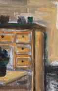 Load image into Gallery viewer, Vintage Art Room Original Interior Oil Painting from Sweden
