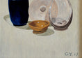 Load image into Gallery viewer, Original Vintage Still Life Oil Painting from Sweden 1967
