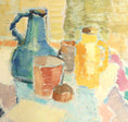 Load image into Gallery viewer, Swedish Mid Century Vintage Art Still Life Oil Painting

