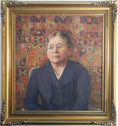 Load image into Gallery viewer, Vintage Art Room Portrait Sweden by R Salwén 1938
