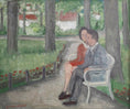Load image into Gallery viewer, Vintage Art Room Oil Painting From Sweden by L Granefelt
